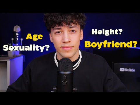 ASMR Q&A - Get to know me better (English)