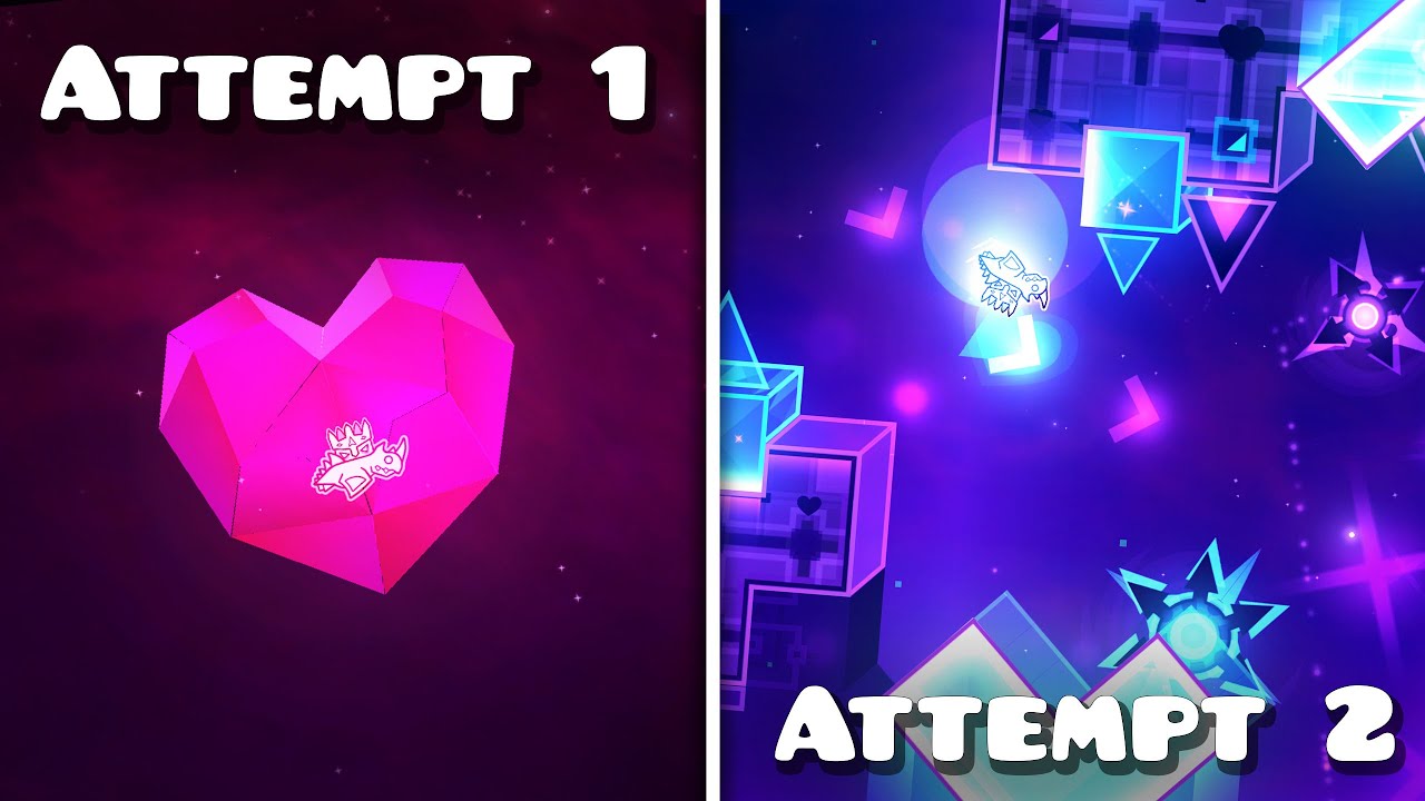 How to Make a FIRST ATTEMPT INTRO | Geometry Dash 2.2 - YouTube