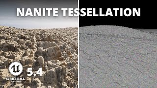 *NEW* How to Use Nanite Tessellation in Unreal Engine 5.4 Preview