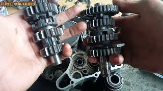 Cara Memasang Bagian Rasio Pada Motor  Jupiter Mx Lama