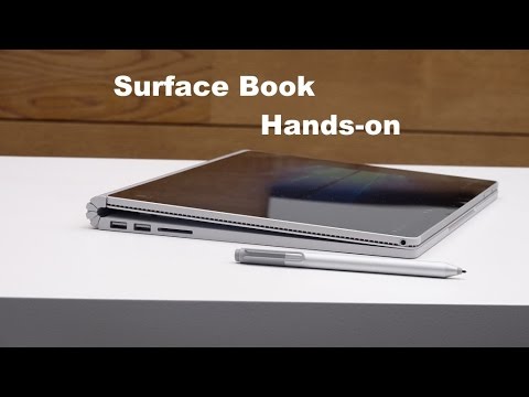 Microsoft Surface Book Hands-on