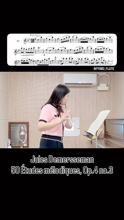 Jules Demersseman 50 Études mélodiques, Op.4 no.3