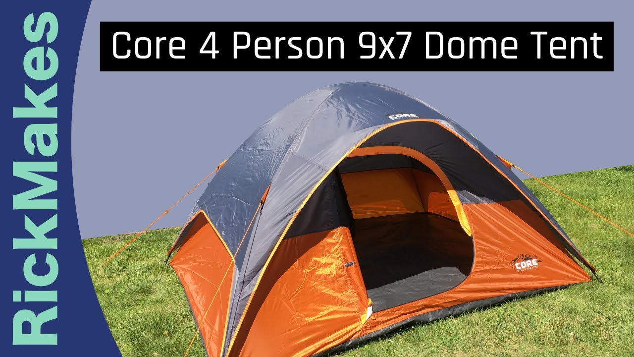 Core 6 Person Dome Tent Setup and Review 