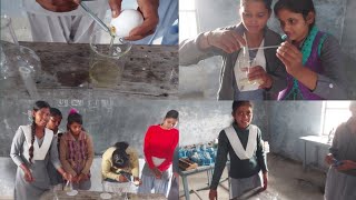 Preparation of Colloid ( कोलॉइड विलयन का निर्माण ) A.D. Girls Inter College 12th Practical Part 1st