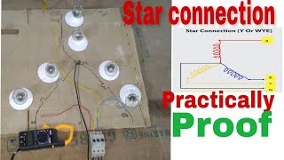 star connection kaise kare | star connection 3 phase | स्टार कनेक्शन कैसे करे practical