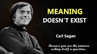 Carl Sagan Explains Why Your Life Has No Meaning — And Why That Is Good News