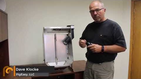 Feeding Sows Ad Lib - MealMeter installation and removal