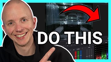Anamorphic Lens effect in Davinci Resolve!