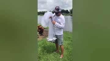 How to Throw a Cast Net Chain Net ICAST 2019