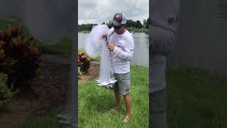 How to Throw a Cast Net Chain Net ICAST 2019