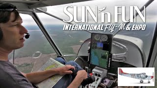 Sun 'n Fun arrival: Landing on Runway 9R in Lakeland, Florida
