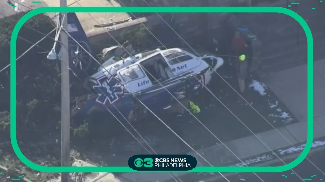 NTSB releases final report on 2022 medical helicopter crash in Drexel