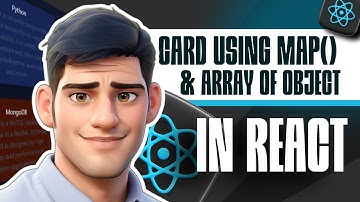 How to Create Dynamic Cards in React using Map & Array of Objects | ReactJS Tutorial Hindi