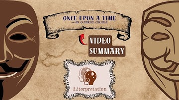 Once upon a time poem video summary| Gabriel Okara| Literpretation