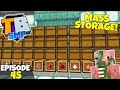 Truly Bedrock S2 Ep45! A New Kind Of Storage System! Bedrock Edition Survival Let's Play!