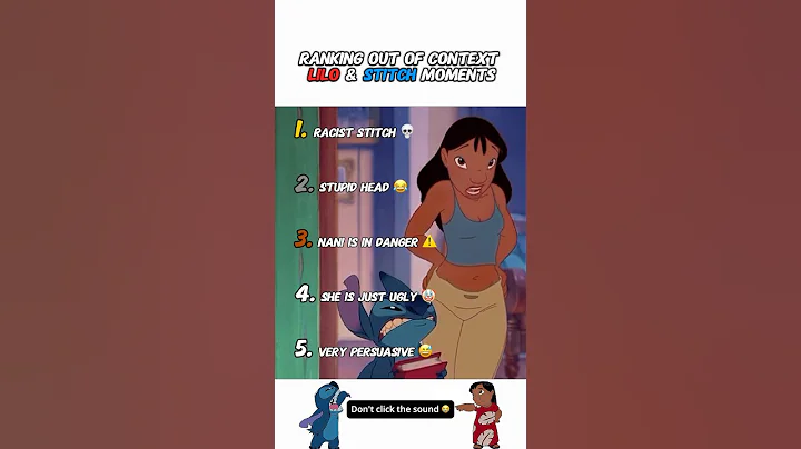 Ranking Lilo and Stitch Best Moments! 😅