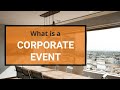 What is a corporate event  meridional events dmc