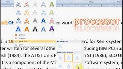 How to Apply Text Effects in MS Word in Urdu/Hindi