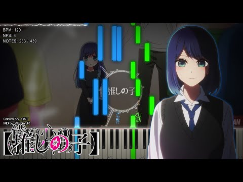 Playable MIDI / Synthesia Visual』 Fuufu Ijou, Koibito Miman. - Episode 4  Akari Watanabe Theme OST 