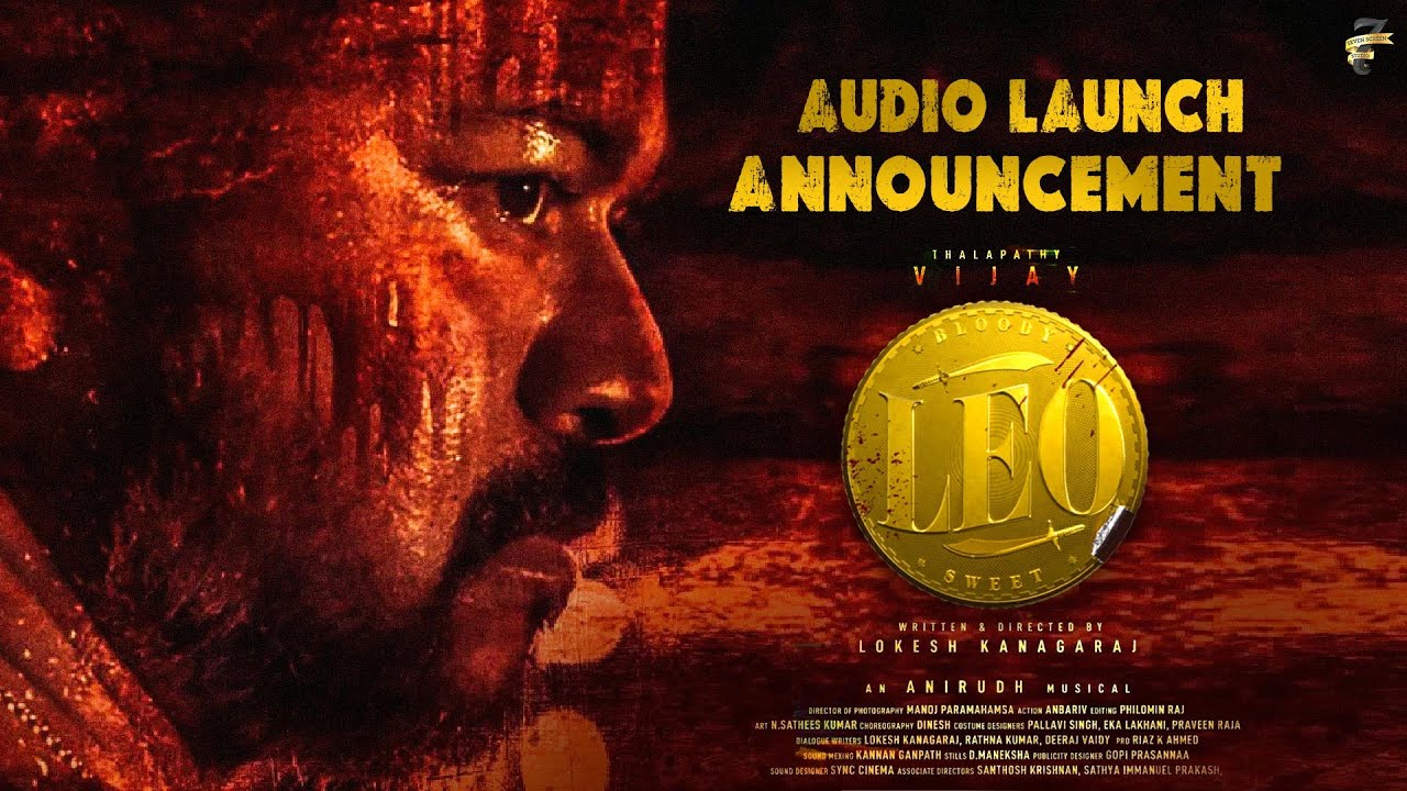 Download LEO Audio Launch – Announcement | Thalapathy Vijay | Lokesh Kanagaraj | Anirudh | Trisha Mp3