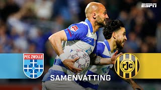 ⭐️ WONDERSCHONE TREFFERS van Medunjanin & Vellios 🔥 | Samenvatting PEC Zwolle - Roda JC