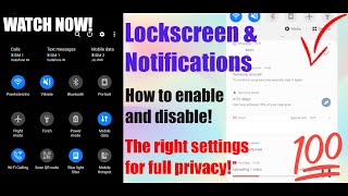 Customize Lock Screen Notifications and Status Bar Settings - Issue Fixed! screenshot 3