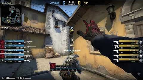 CS:GO POV Demo Astralis gla1ve (21/8) vs NiP (de_inferno)
