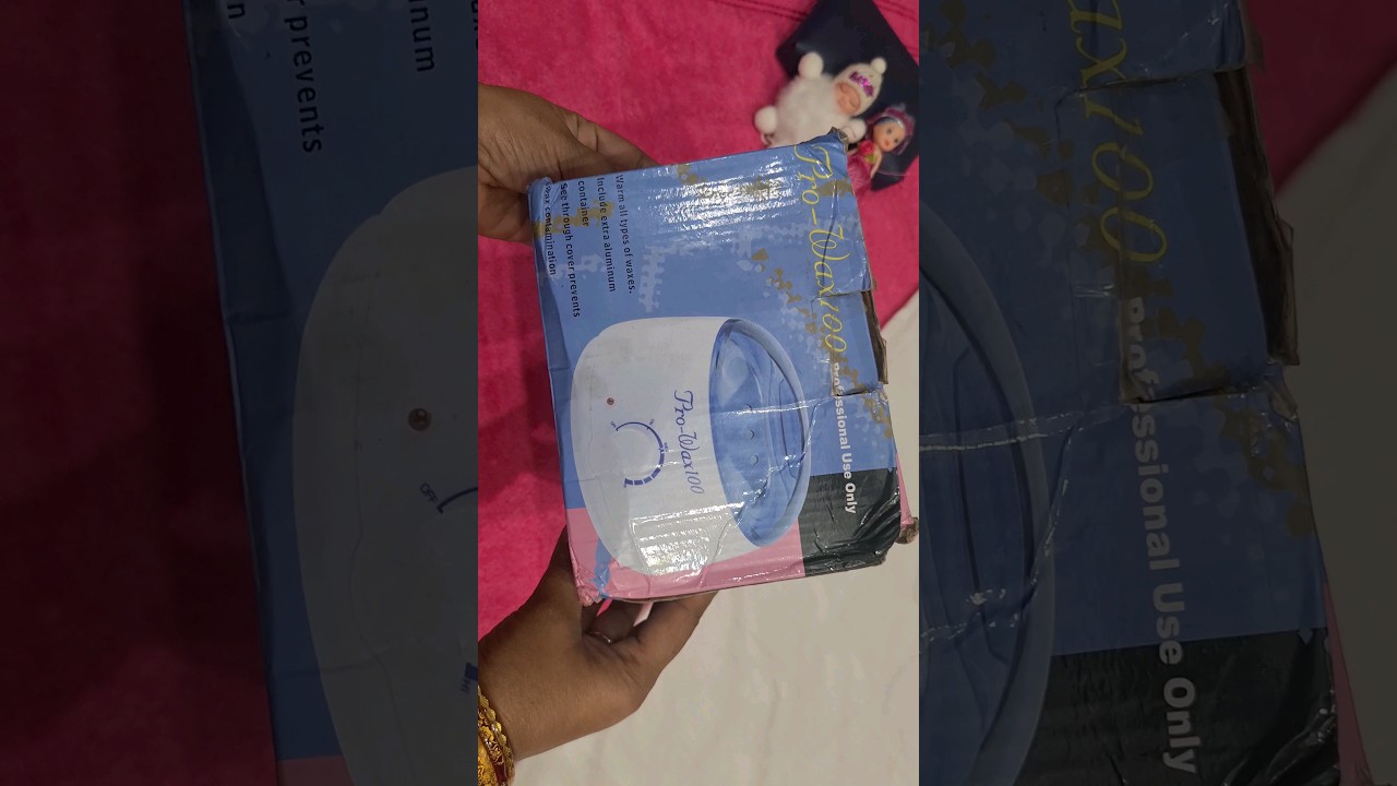 How to use Pro wax 100😁|Best wax heater under 500|Wax heater kaise use kare|वैक्सिंग कैसे करते हैं।