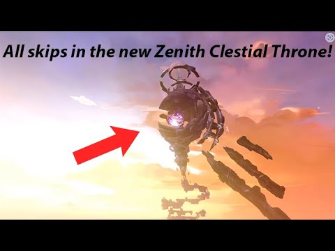 All skips in the new Celestial Throne in Zenith VR!