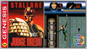 Judge Dredd gameplay Sega Genesis | #judgedredd Sega Mega Drive
