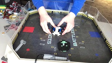 LEGO battlebots subzero vs cobalt