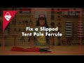 How to Fix a Slipped Ferrule on MSR Syclone Tent Poles | MSR Field Service