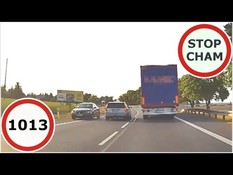 Stop Cham #1013   - Niebezpieczne i chamskie sytuacje na drogach