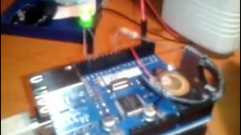 Mi detector de sismos con Arduino!