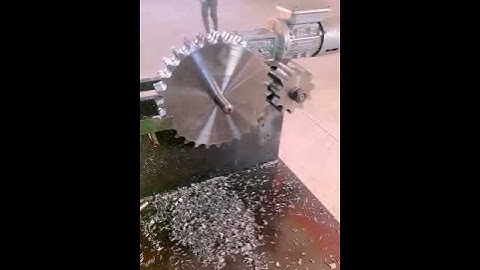 Sprocket burr grinding technology- Good tools and machinery make work easy