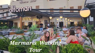 Marmaris | Marmaris Turkey 2023 | Marmaris Turkey Muğla | Walking Tour 2023 | 4K |