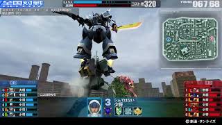戦場の絆 18/12/04 22:18 鉱山都市(R) 6VS6 Sクラス