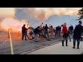 American Civil War Reenactors and Cannons at Naperville Municipal Band July 4th Concert