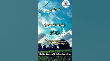 surah Rahman। سورة الرحمن।فَبِأَيِّ آلَاءِ رَبِّكُمَا تُكَذِّبَانِ। #quran #surah