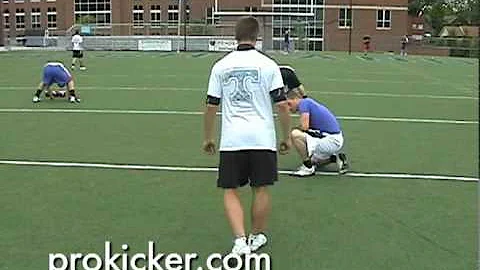 Joseph Crenshaw at Prokicker.com Kicking Camps