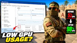 CS2 Low GPU Usage? Fix FPS Drops & Unlock Max Performance (2026)