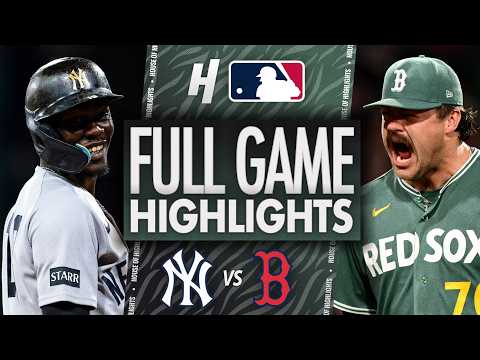 New York Yankees vs Boston Red Sox - FULL GAME HIGHLIGHTS 🔥 June 26, 2026 MLB Season