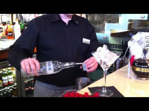 How to make a Raspberry Martini