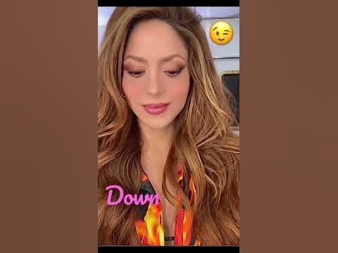 Shakira eye expression challenge 😍 #shorts - YouTube