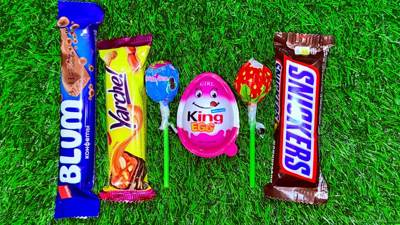 Sweets Candy ASMR Satisfying Video | ASMR Lollipops, Candy and Chocolate, Gummy Candy Cutting Vid#15