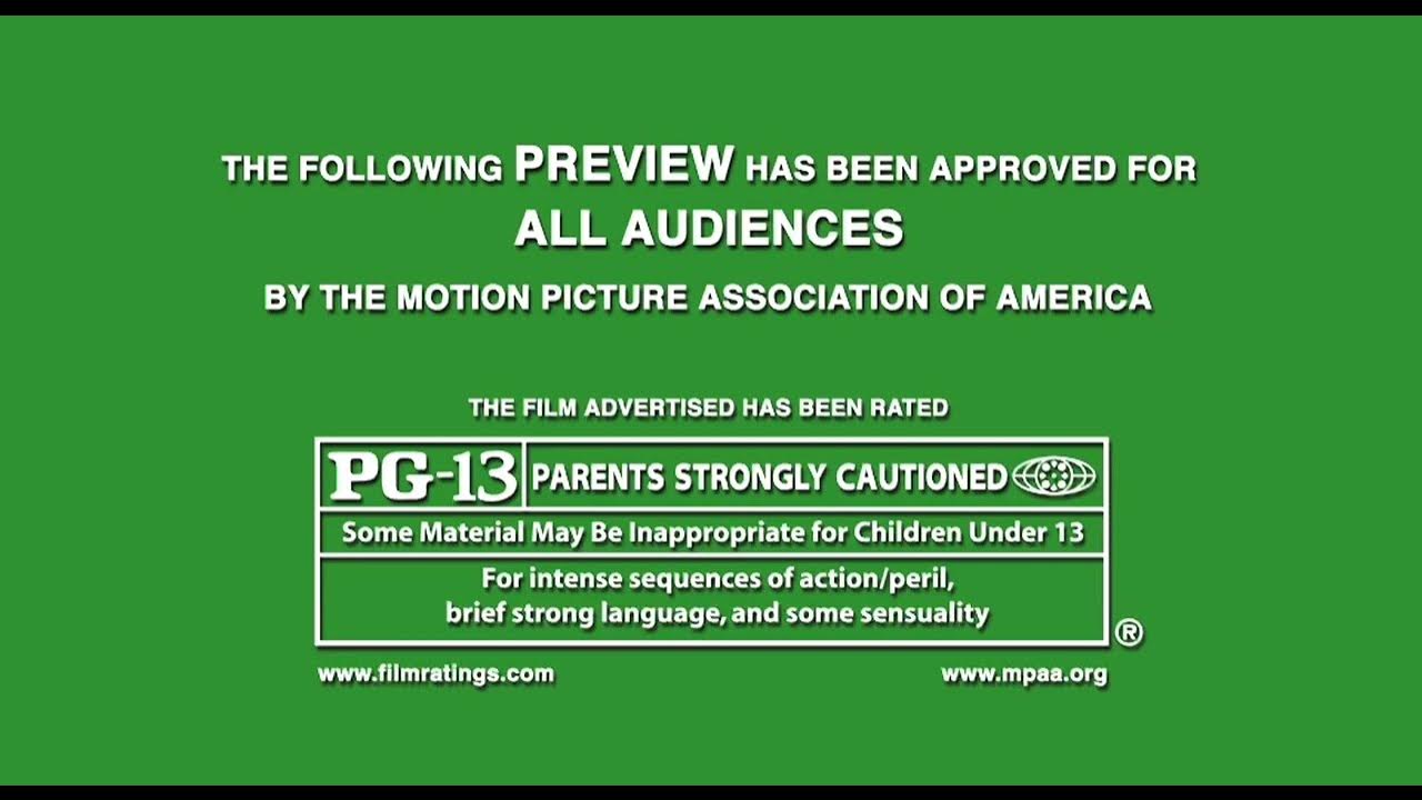 MPAA Trailer Band (PG-13, 2006) - YouTube