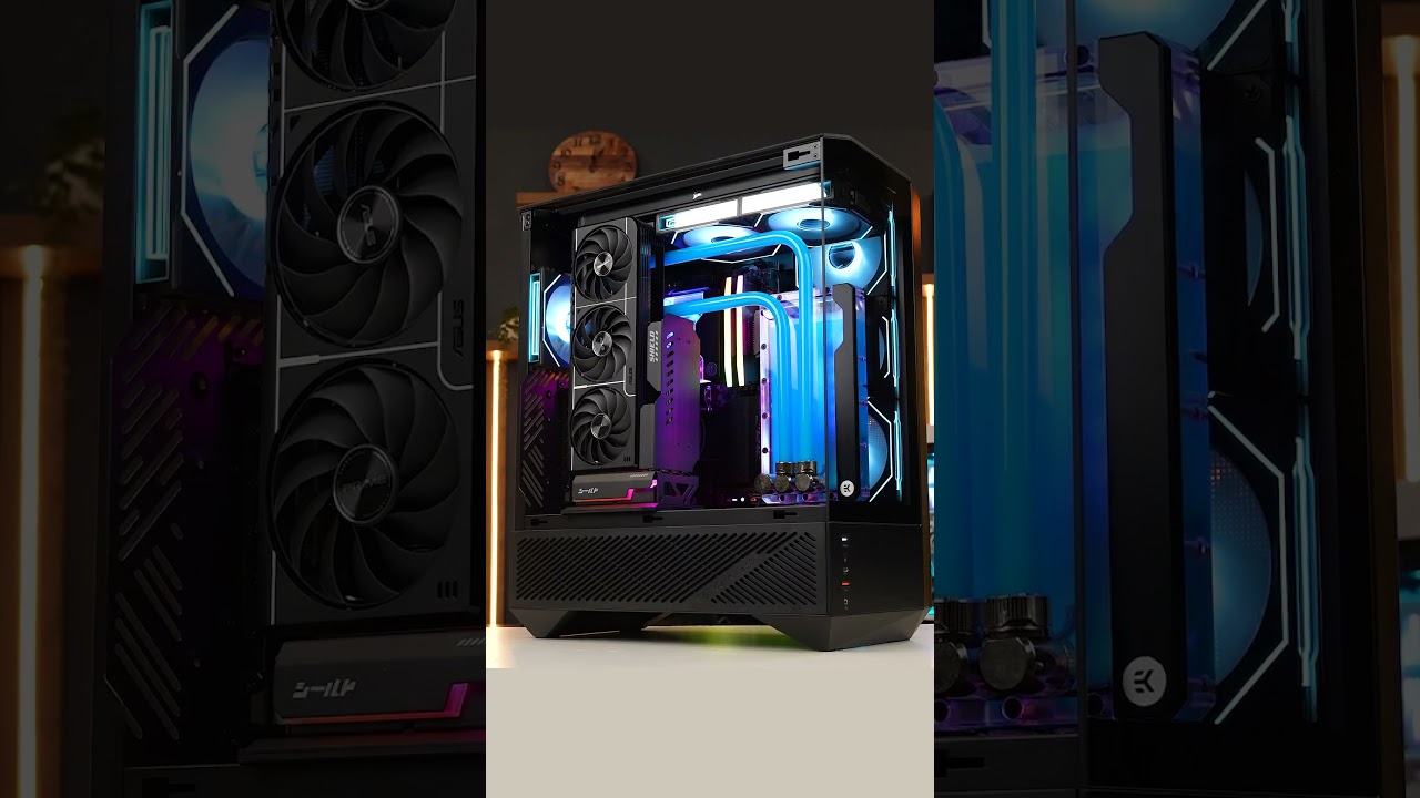 Liquid Magic 💧 Water Cooling My PC Build