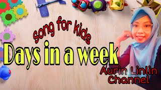 Days in a week | Song for kids | Naik-naik ke Puncak Gunung