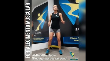 EXERCÍCIO 68 - ABDUÇÃO DE QUADRIL DIAGONAL P/ TRÁS COM MINIBAND - SÉRIE "EXERCÍCIOS COM ACESSÓRIOS"