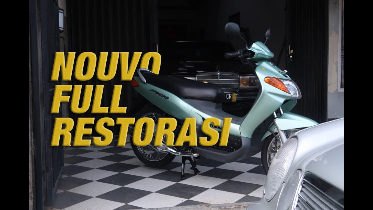 Dapet Yamaha Nouvo Full restorasi, warna kesukaan mirip mini 1m [Garage For Lyfe] ACB Vlog Eps-30